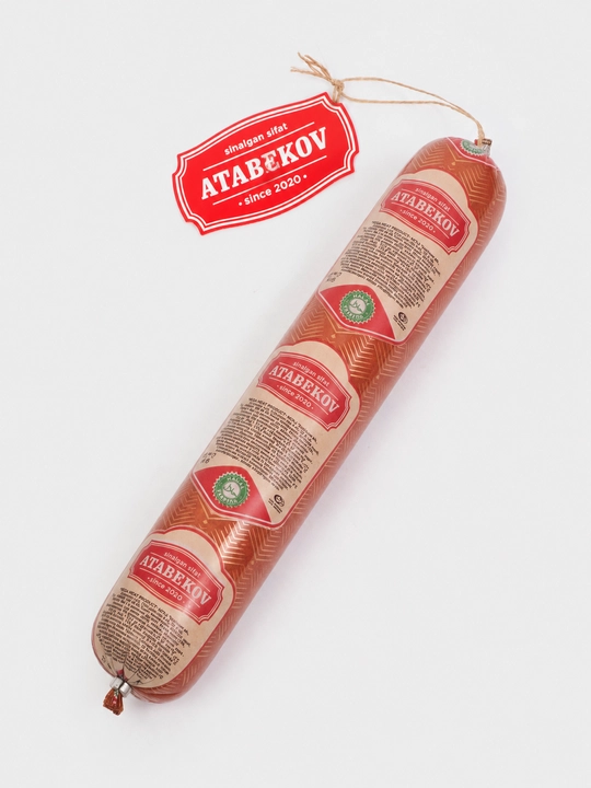 Atabekov Moskovskiy yarim dudlangan kolbasa, 600 g