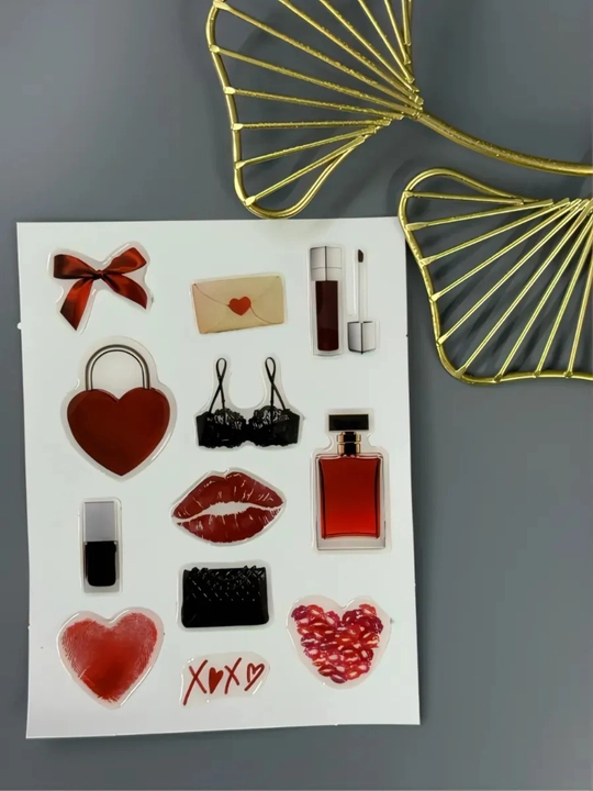 Наклейка 3D стикер для телефона, iPhone, ноутбука и наушников