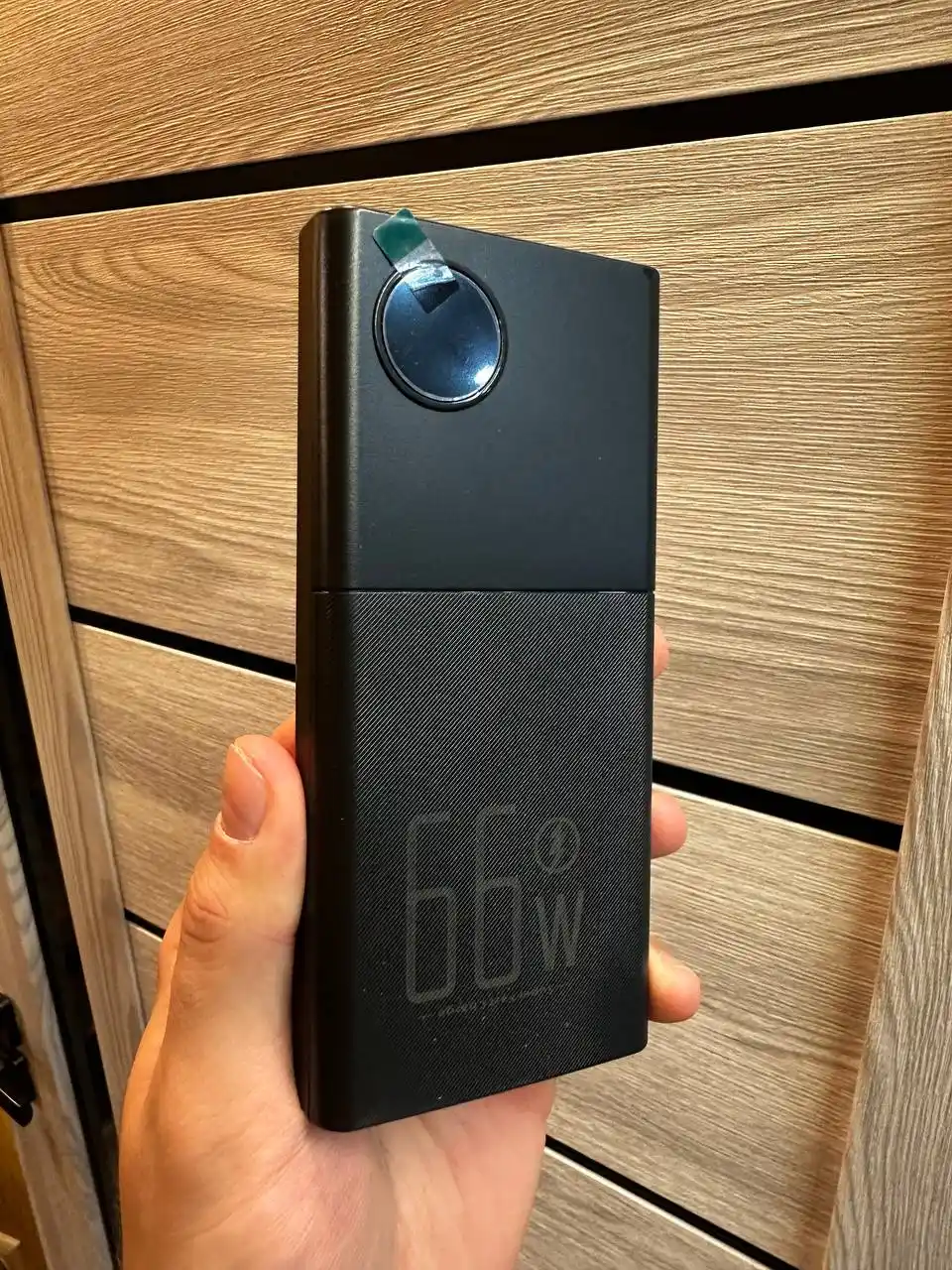 Внешний аккумулятор Power Bank 20000mA 66W, с быстрой зарядкой +4 кабеля
