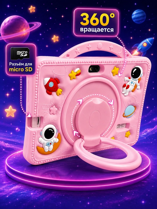 Bolalar plansheti Nodizz Npad702 Android 15, WiFi, 4/128 GB