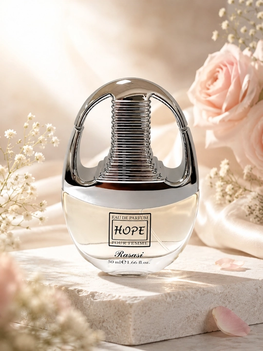Rasasi Hope Pour Femme 50 мл — женская парфюмерная вода, цветочно-фруктовый аромат