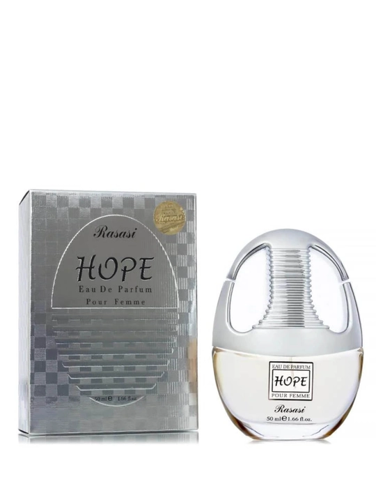 Rasasi Hope Pour Femme 50 мл — женская парфюмерная вода, цветочно-фруктовый аромат