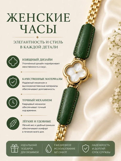 Ayollar uchun qo‘l soati, nafis quartz soat, oltin rangli metall bilaguzuk