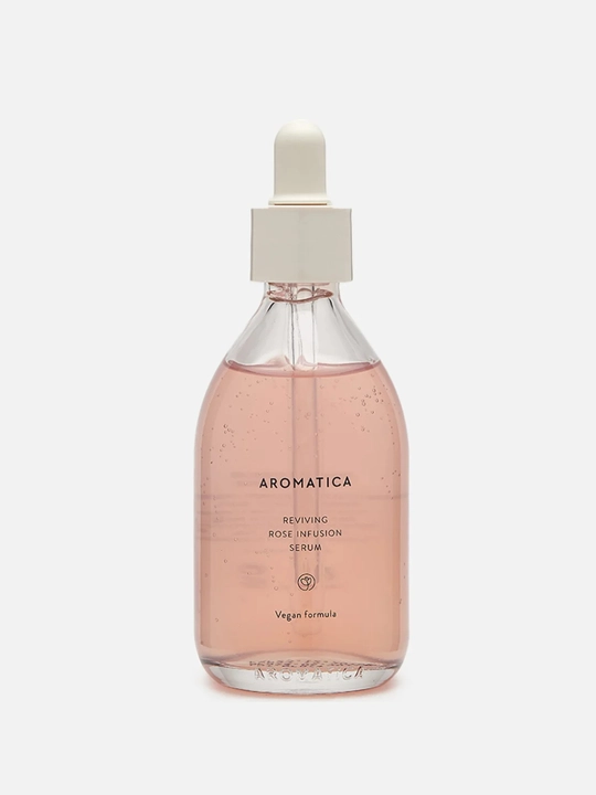 Aromatica REVIVING ROSE INFUSION SERUM atirgulli yuz uchun zardobi