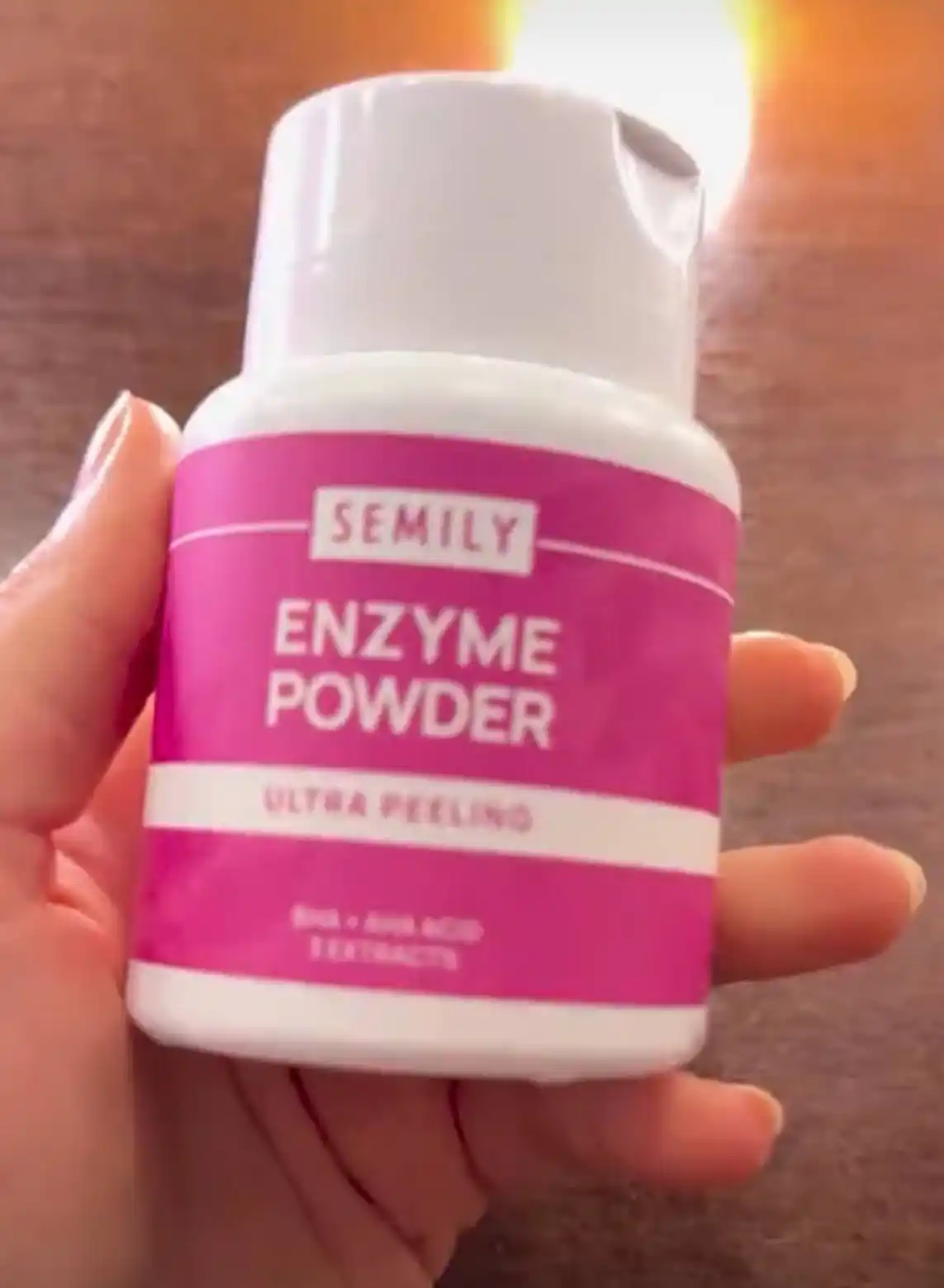 SEMILY ferment kukuni, enzim upa, piling terini chuqur tozalash, terini yaltiratish, 75 g