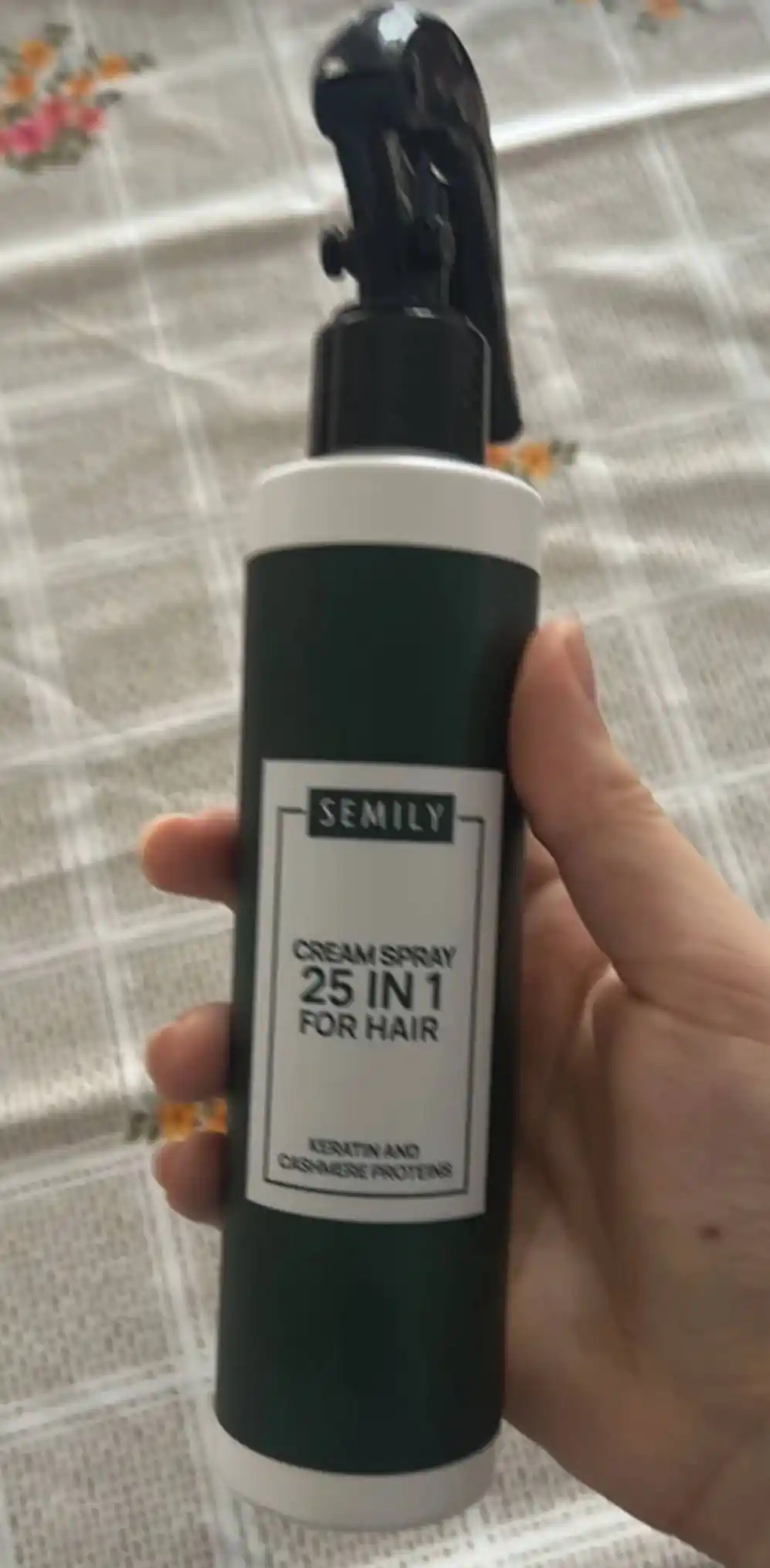 Sochlar uchun 25 in 1, SEMILY, 200 ml issiqlikdan himoyalovchi krem-sprey