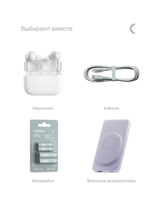 COMMO Bibb avtomobil quvvatlash qurilmasi 40 Vt 2xUSB Type-C