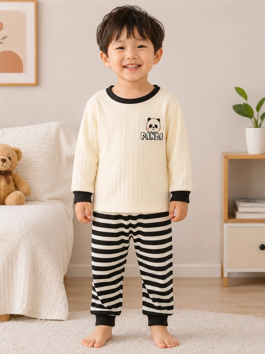 Kiyim to‘plami, paxta, uy kiyim, 1-5 yosh, pijama bollalar kiyimi