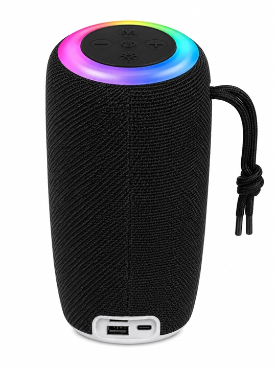 Kolonka simsiz Bluetooth Sing-e ZQS-B115, RGB yoritgichli, USB, Type-C, xotira kartali