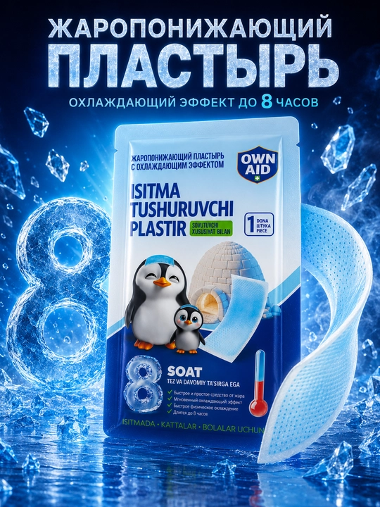 Isitma tushuruvchi plaster OWN AID