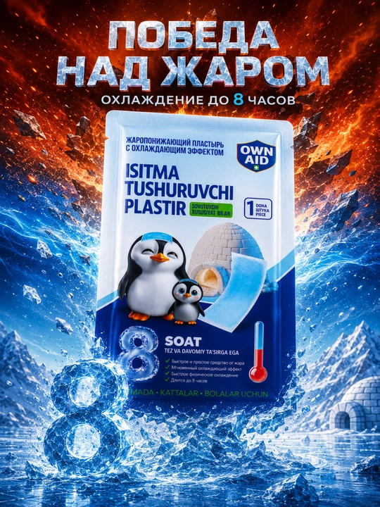 Isitma tushuruvchi plaster OWN AID