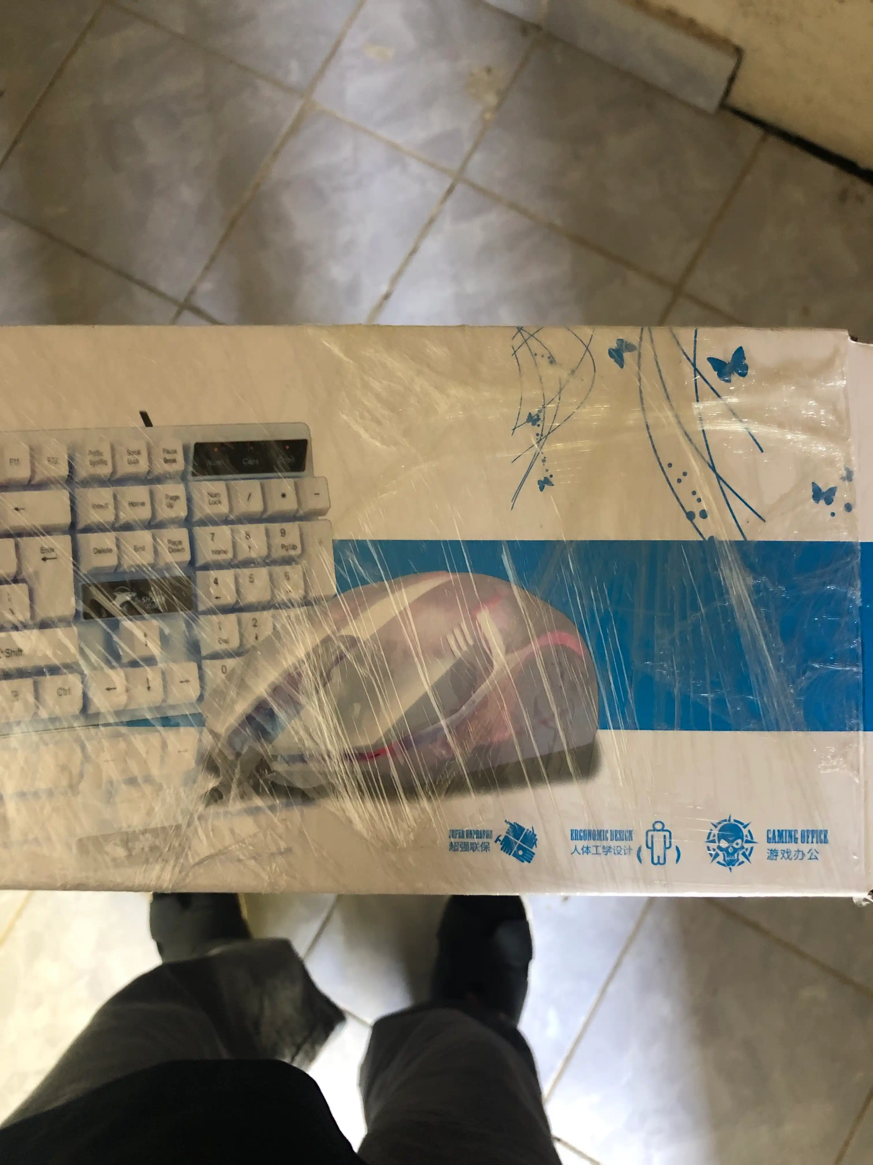L-SHARK T350 gaming klaviatura va sichqoncha to‘plami, RGB yoritgichli, USB
