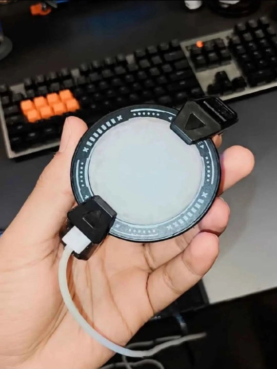 Memo CX07 smartfoni uchun shovqinsiz, RGB yoritgichli sovutgich, Telefon sovutgich