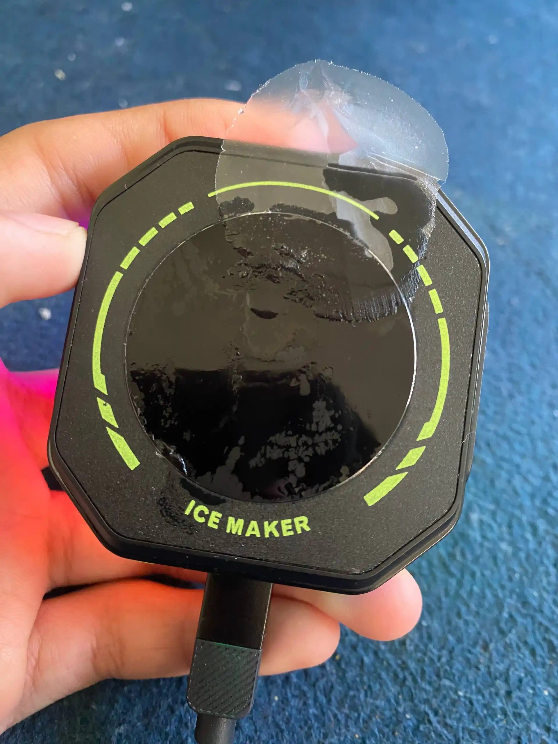 HK-5 Pro Кулер для телефона, охлаждение до -17°C, RGB, дисплей, Android и iPhone