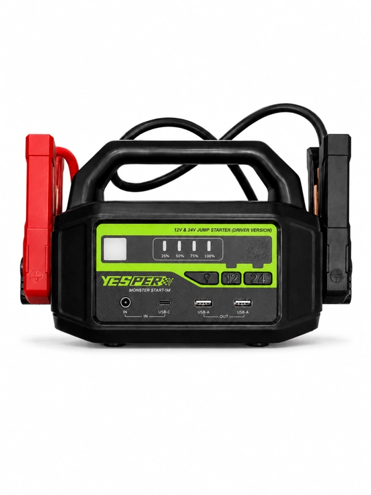 Пуско-зарядное устройство YESPER MONSTER START N1, 12V/24V, 2500A