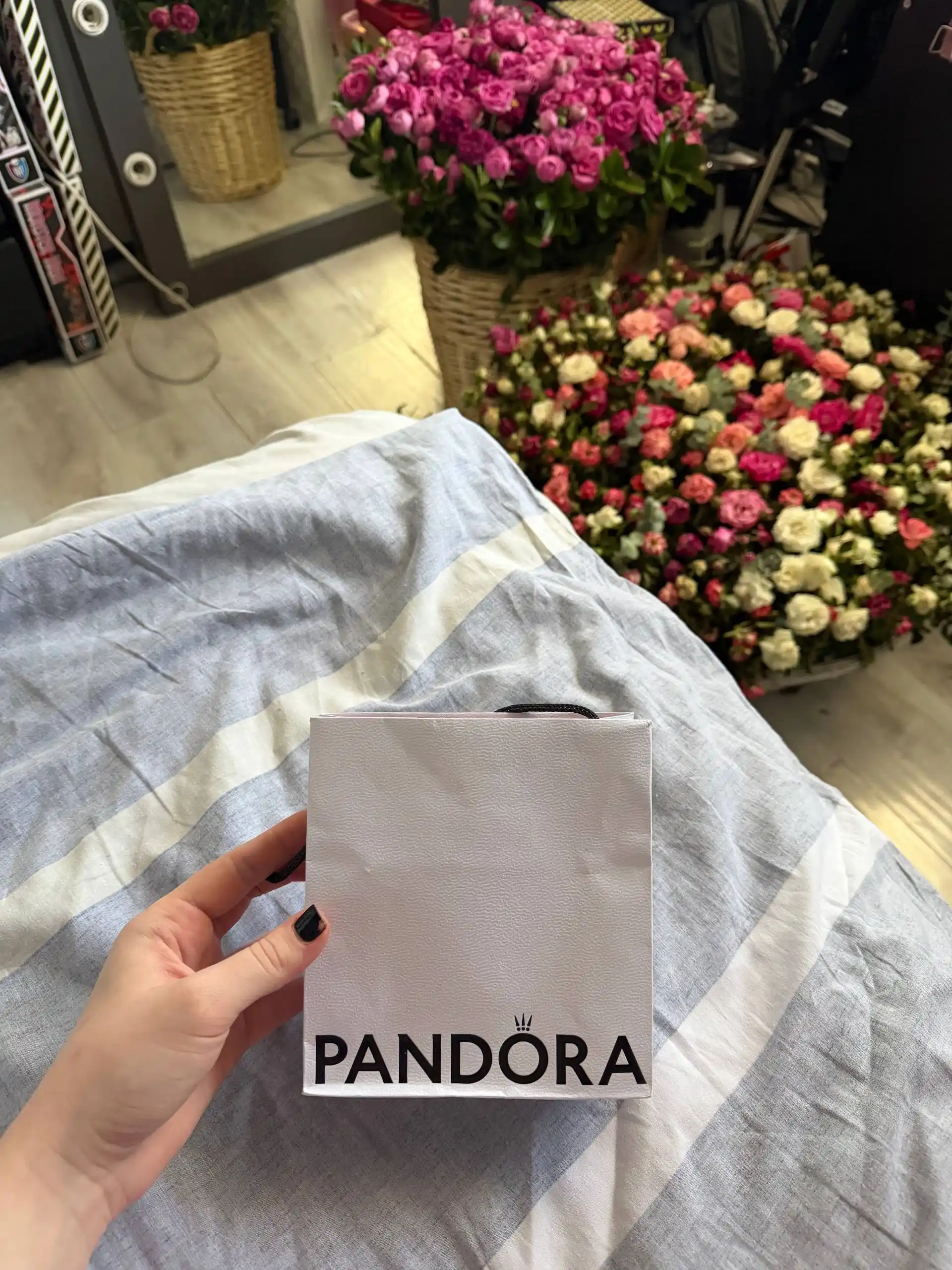 Серебряный браслет Pandora Moments Сердце и Крылья 593680C01