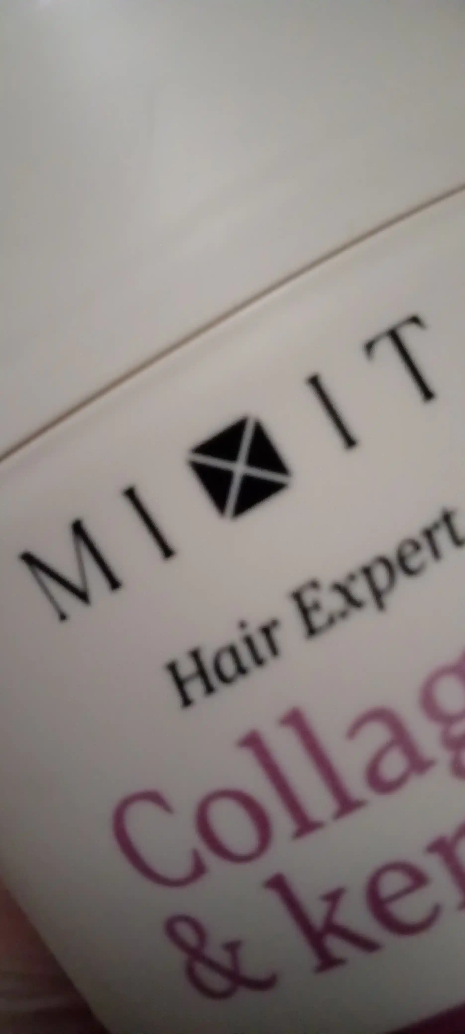 MIXIT Hair Expert keratin va kollagenli laminatsiyalovchi soch slaym-niqobi, 400 ml