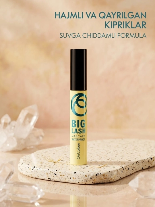 Тушь для ресниц Oriflame OnColour Big Lash объем водостойкий черный цвет
