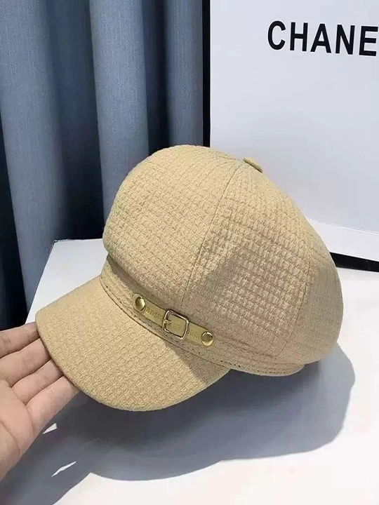 Ayollar bereti qora, ayollar uchun zamonaviy beret,klassik ayollar bosh kiyimi, moda beret - 
