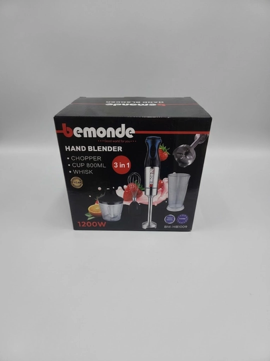 Qo'l blender 3 tasi 1 da Bemonde BM-HB1009 - 