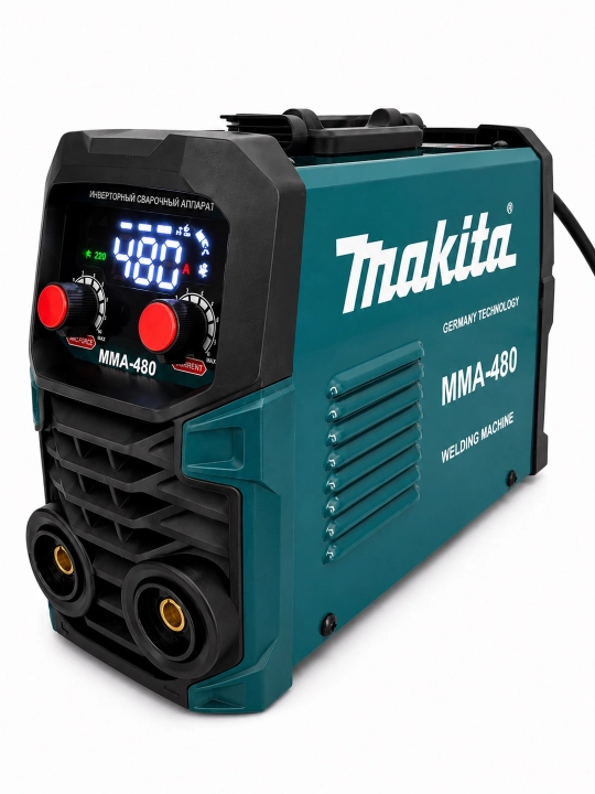 Инверторный сварочный аппарат MAKITA MMA-480 — профессиональный сварочный аппарат
