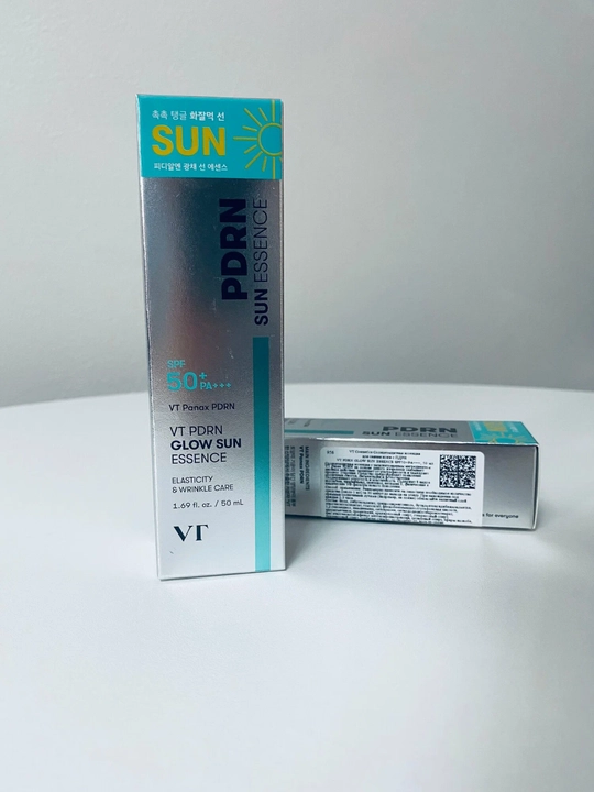 VT PDRN Glow Sun Essence SPF 50+ PA+++ (50 ml) koreys quyoshdan saqlovchi essensiya kremi - 