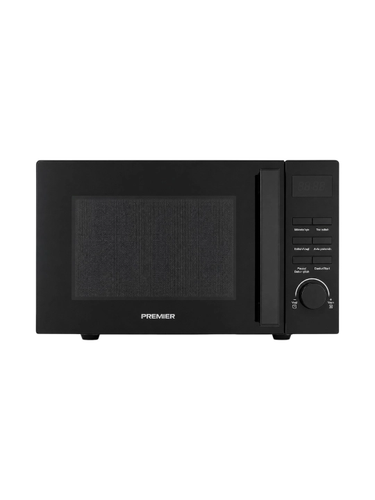 Mikroto‘lqinli pech Premier PRM-23MW/LA6-B, 23 l, 700 Vt, qora, mexanik - 