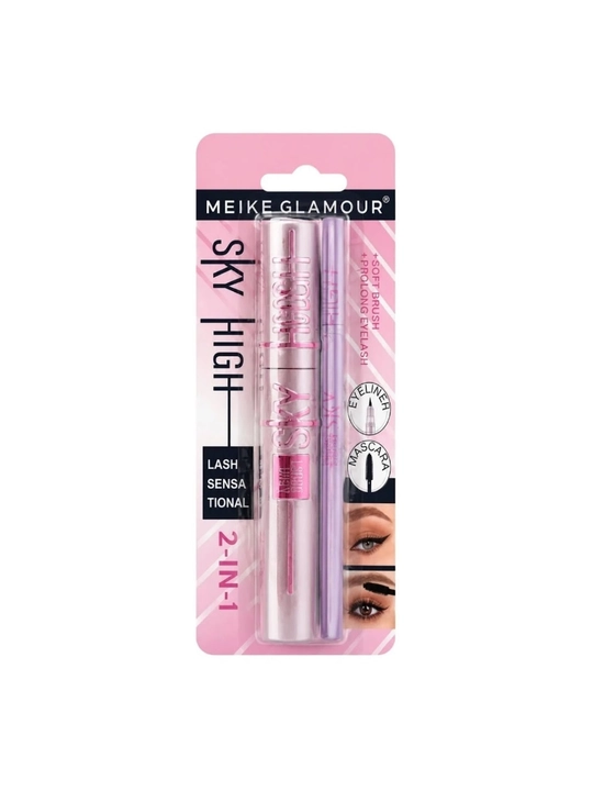Набор косметики Meike Glamour Sky High Lash Sensational 2 в 1 тушь и подводка черная