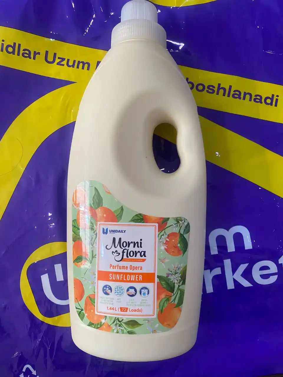 Morni Flora atirli kir yuvish konditsioneri, 1.44 litr