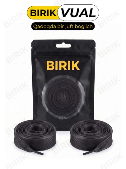 BIRIK VUAL organza lenta bog'ich 3,5 sm, krossovka va baletka uchun keng bog'ichlar