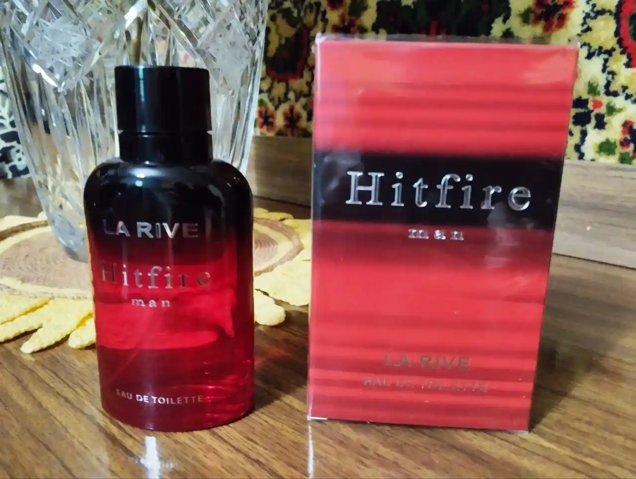 Erkaklar parfume suvi Hitfire, La Rive, 90 ml