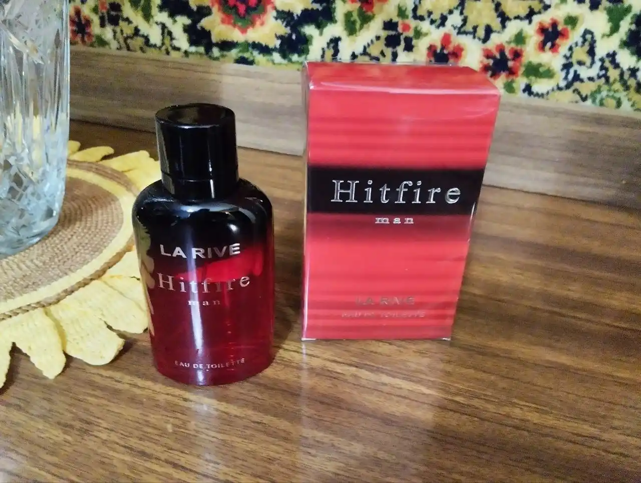 Erkaklar parfume suvi Hitfire, La Rive, 90 ml