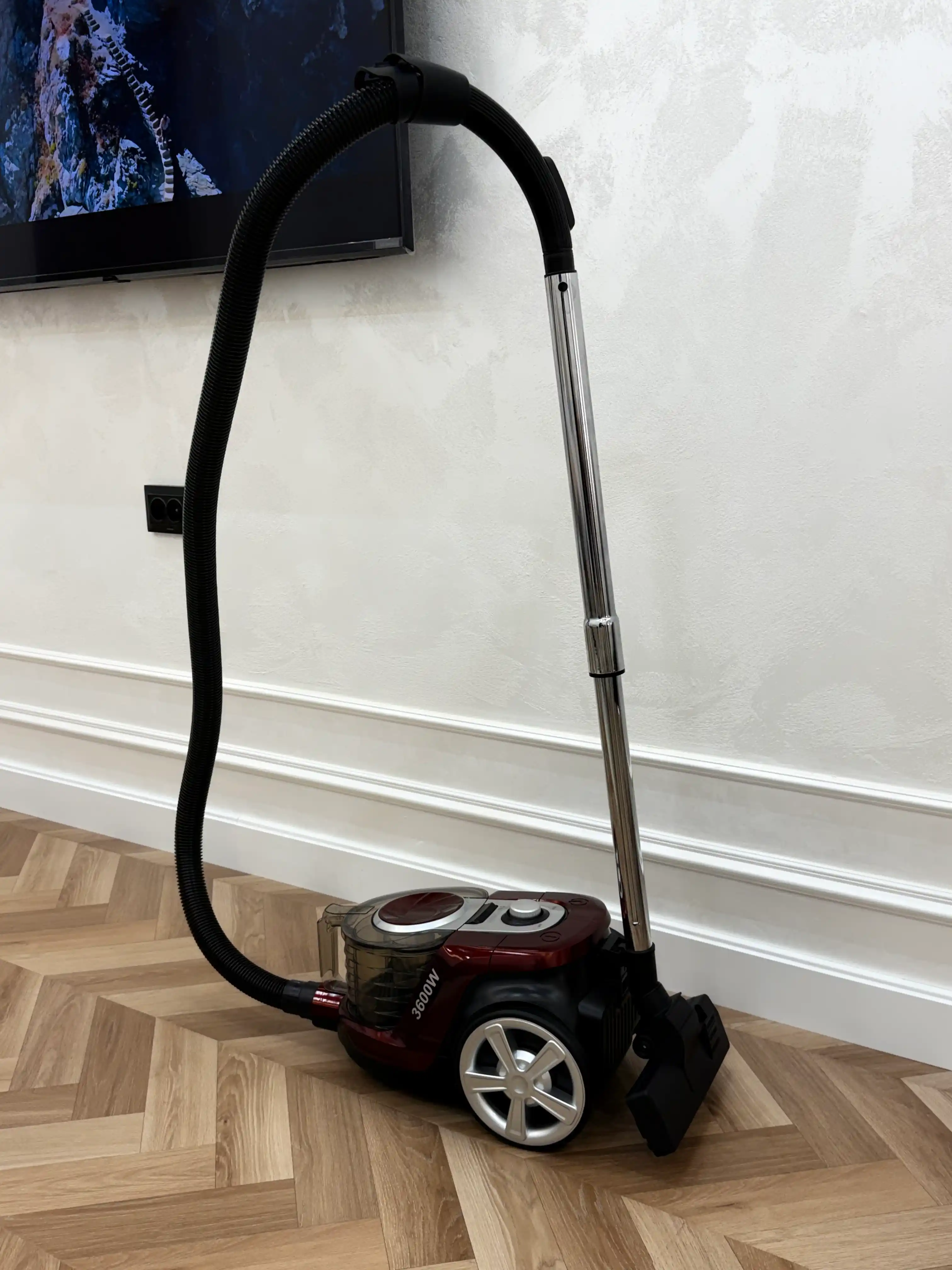 Пылесос Samsung PowerPro, 3600w, 4 л, иновационный, с телескопической трубкой, HEPA фильтр