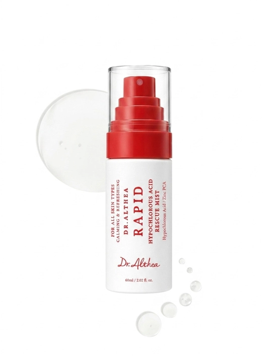 Кремовый спрей мист для лица Dr Althea 345 Relief Cream mist, рис и пантенол, успокаивающий