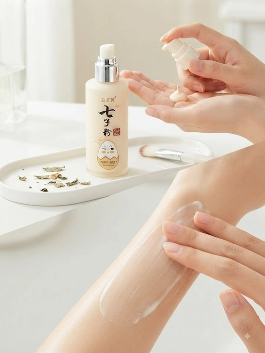 Yuz va bo'yin uchun kollagenli zardob emulsiya Qizi Powder, ajinlarga qarshi krem 120ml