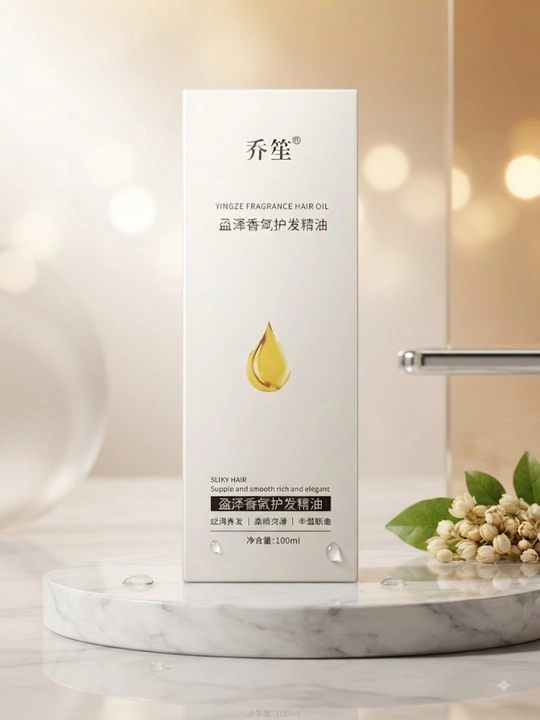 Питательное масло для волос с термозащитой Yingze Fragrance, для блеска и гладкости, 100 мл