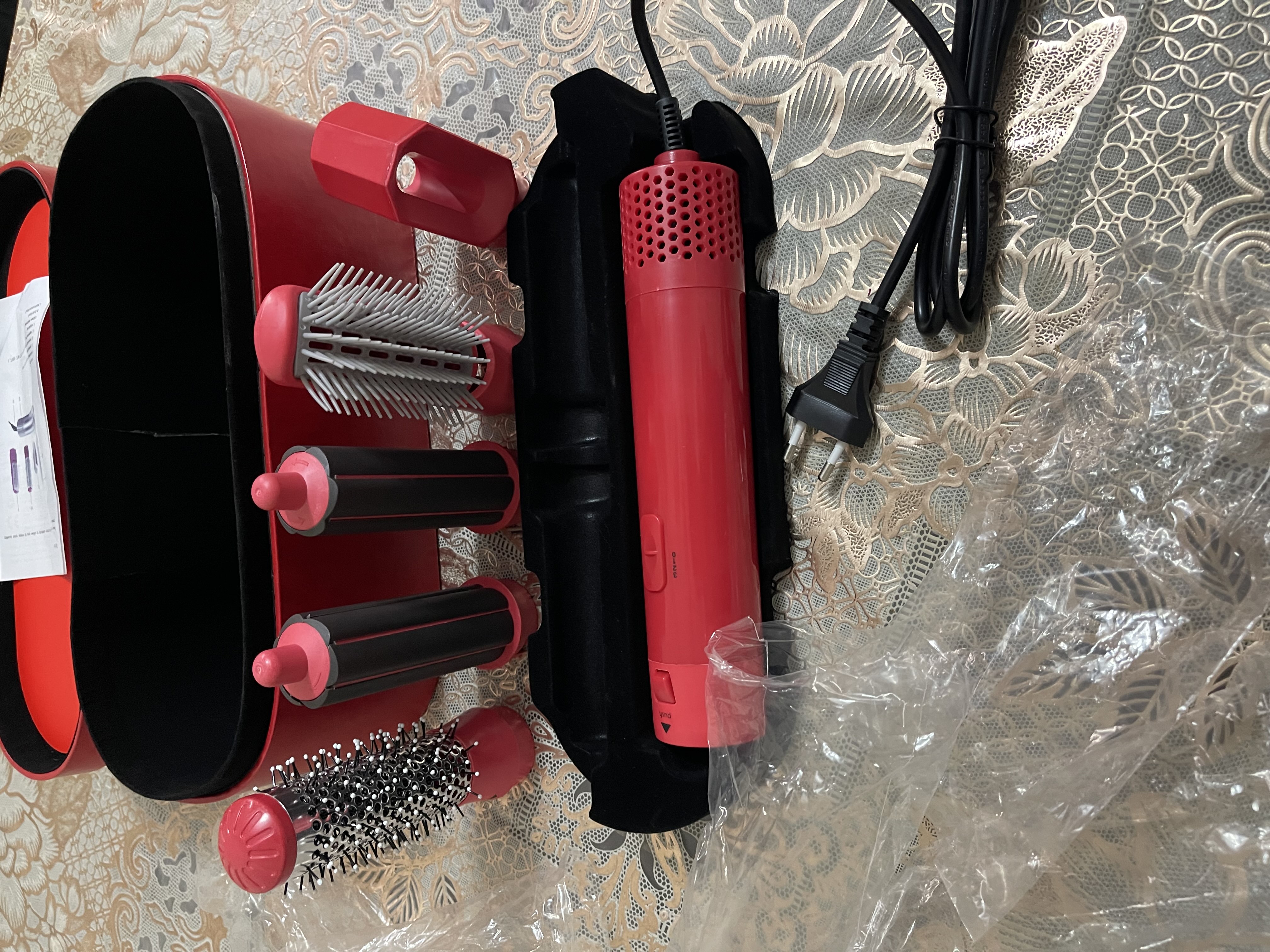 Стайлер Dyson 5в1 фен для волос и фен-расческа, для укладки и завивки, подарок для женщин