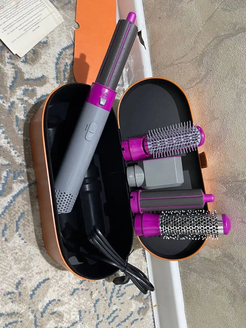 Стайлер Dyson 5в1 фен для волос и фен-расческа, для укладки и завивки, подарок для женщин