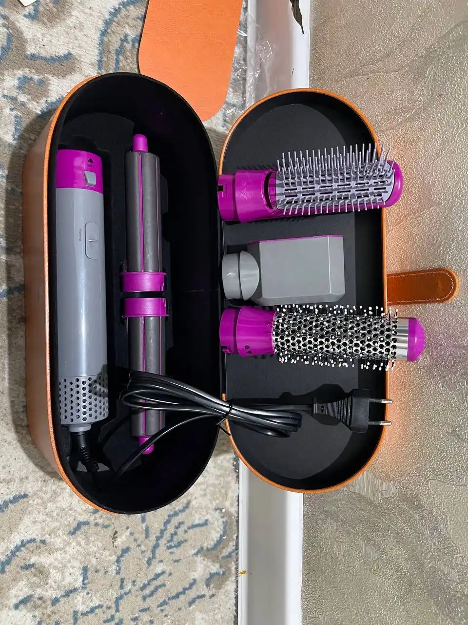 Стайлер Dyson 5в1 фен для волос и фен-расческа, для укладки и завивки, подарок для женщин