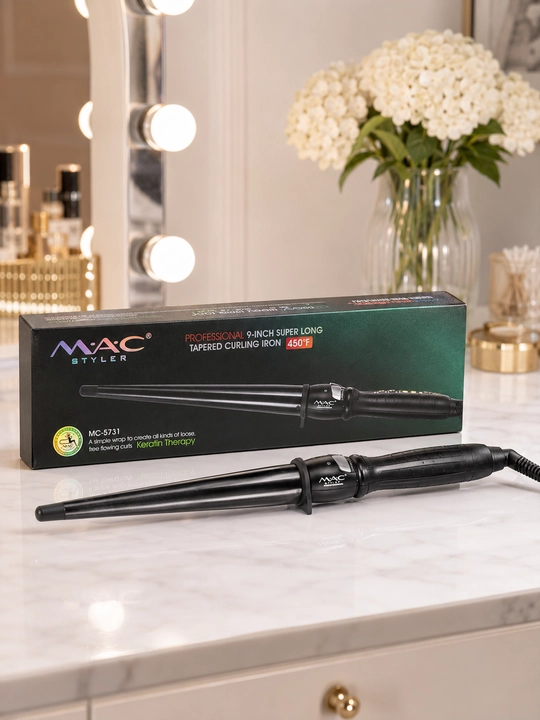 Профессиональная конусная плойка для волос MAC Styler, 9-inch super long, 450°F - 