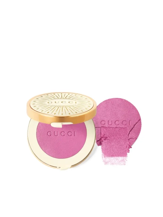 Oltin rang qopqoqli ixcham qutidagi Gucci Glow Blush - 