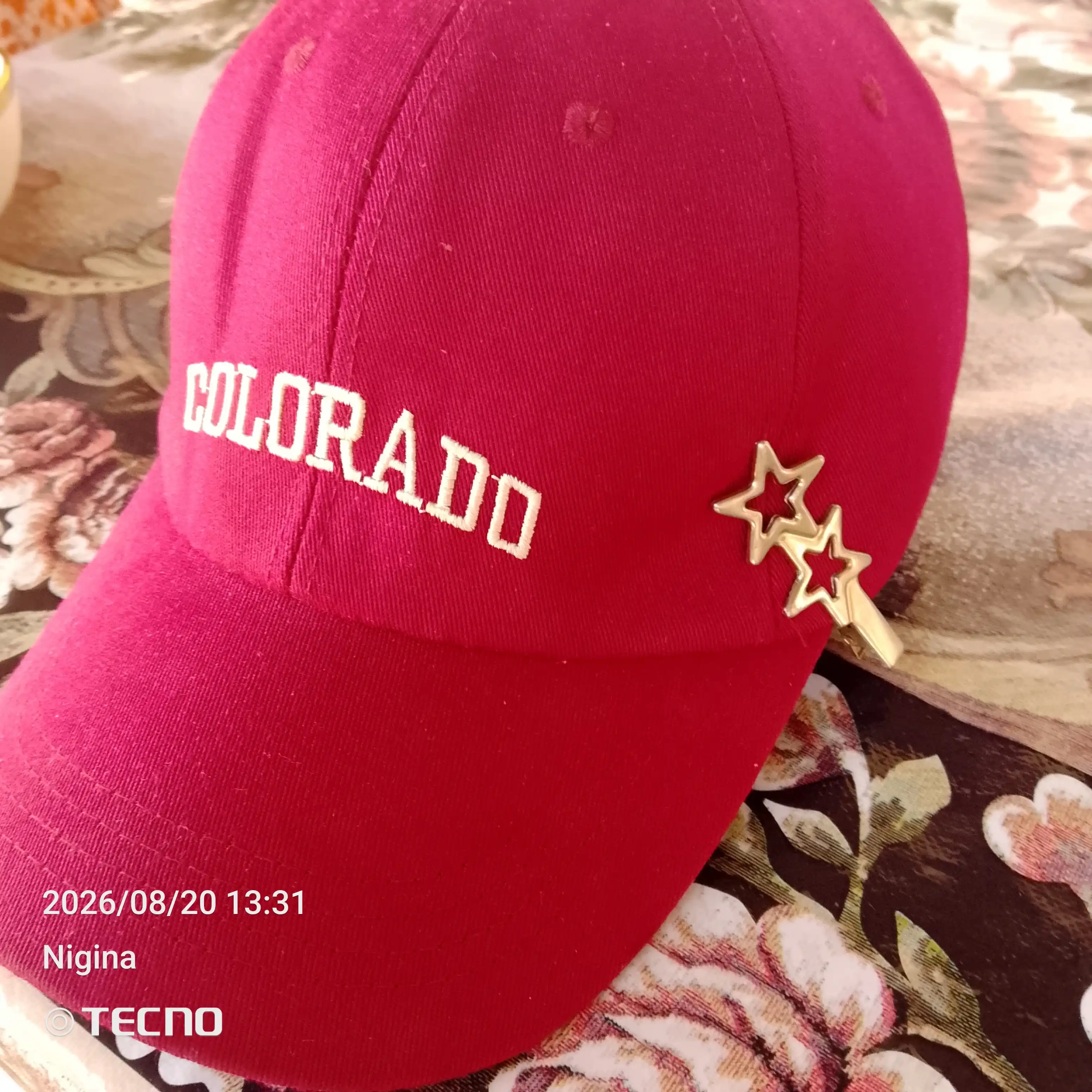 Ayollar Kolorado kepka, unisex beysbol kepkasi, 56-60 sm