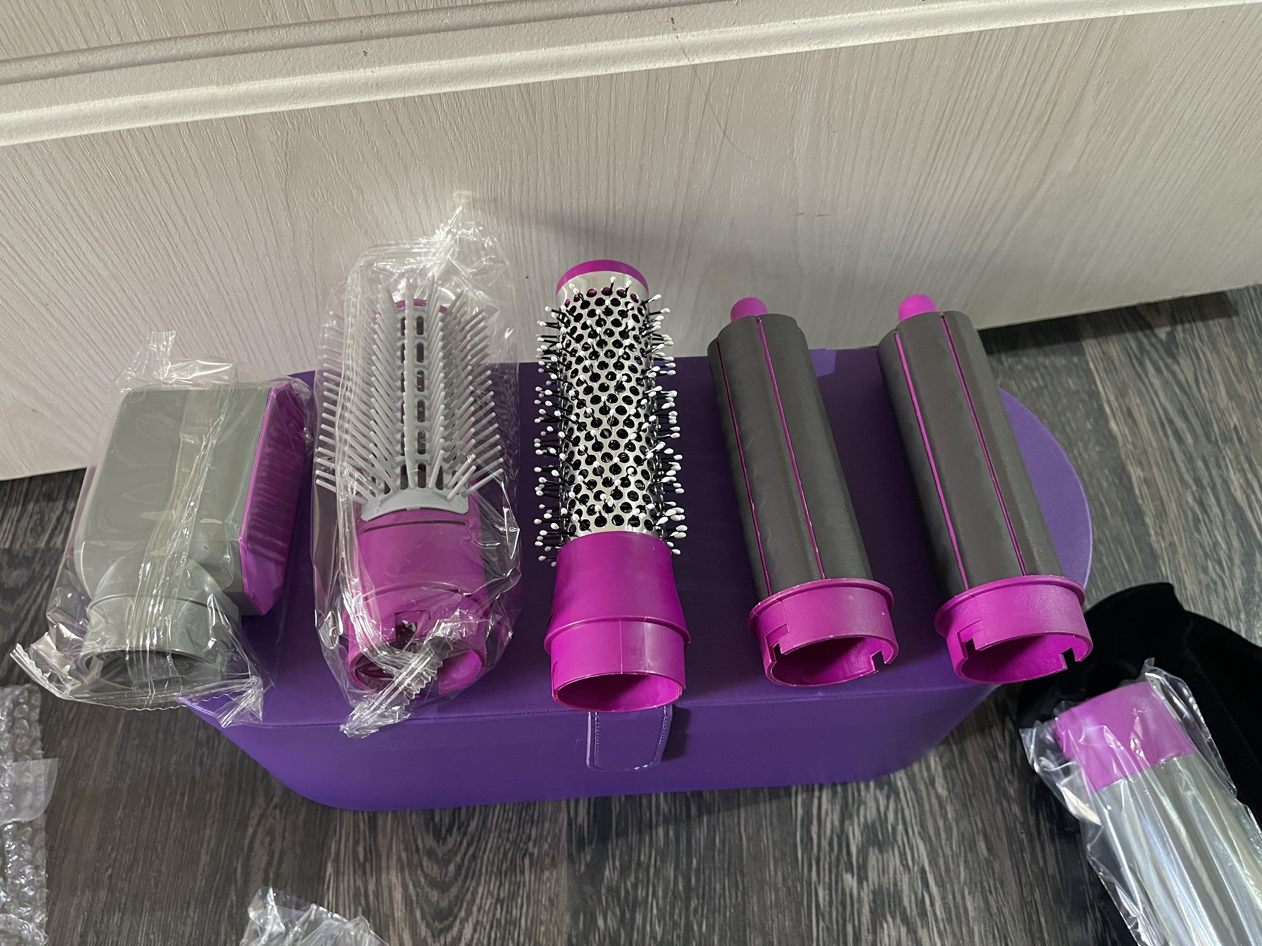 Стайлер Dyson 5в1 фен для волос и фен-расческа, для укладки и завивки, подарок для женщин