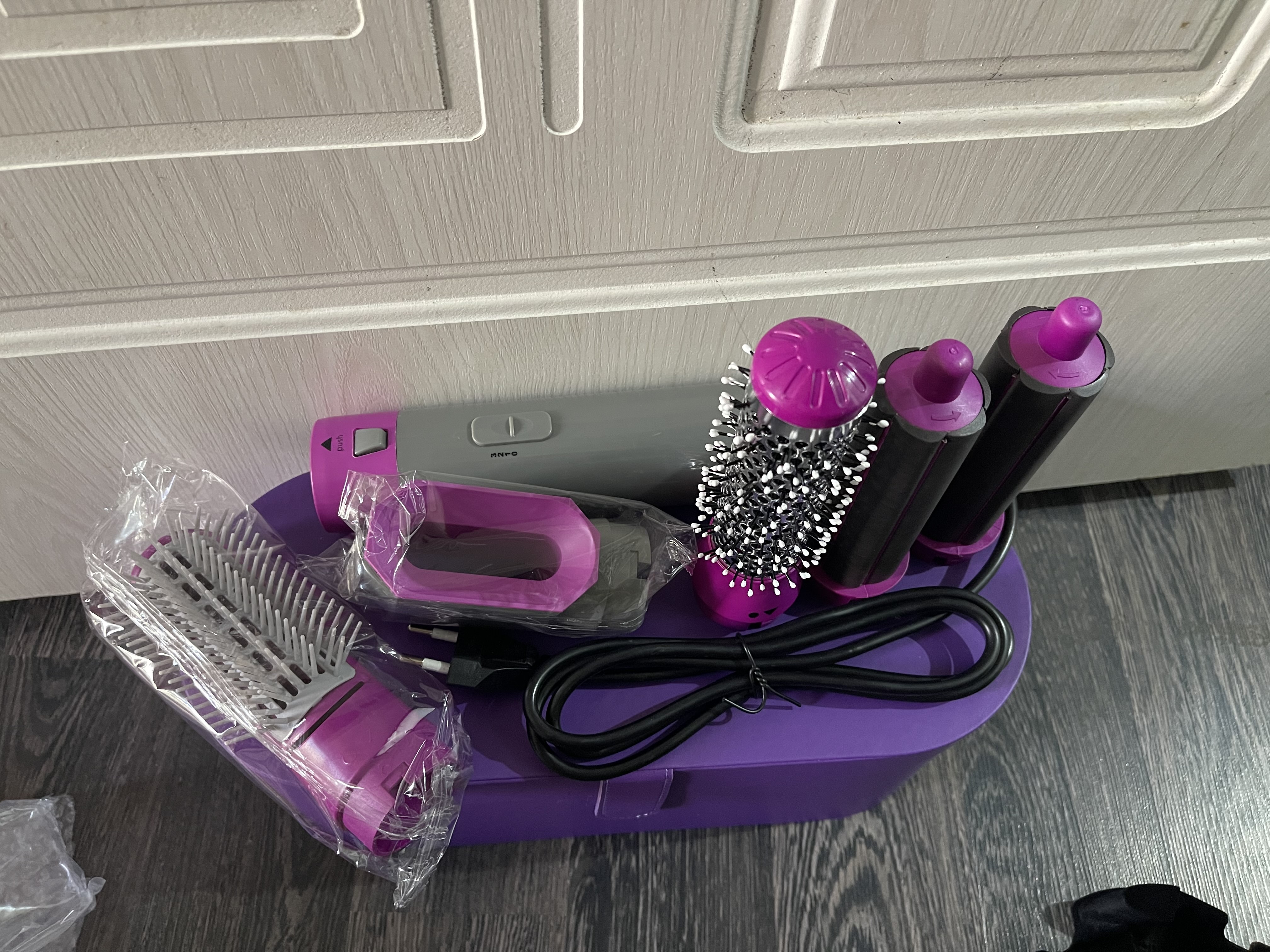 Стайлер Dyson 5в1 фен для волос и фен-расческа, для укладки и завивки, подарок для женщин