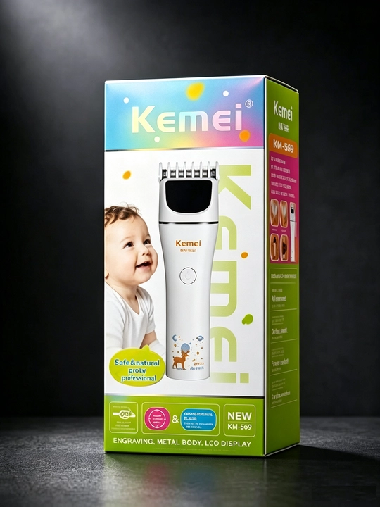 Детская машинка для стрижки волос Kemei KM-569