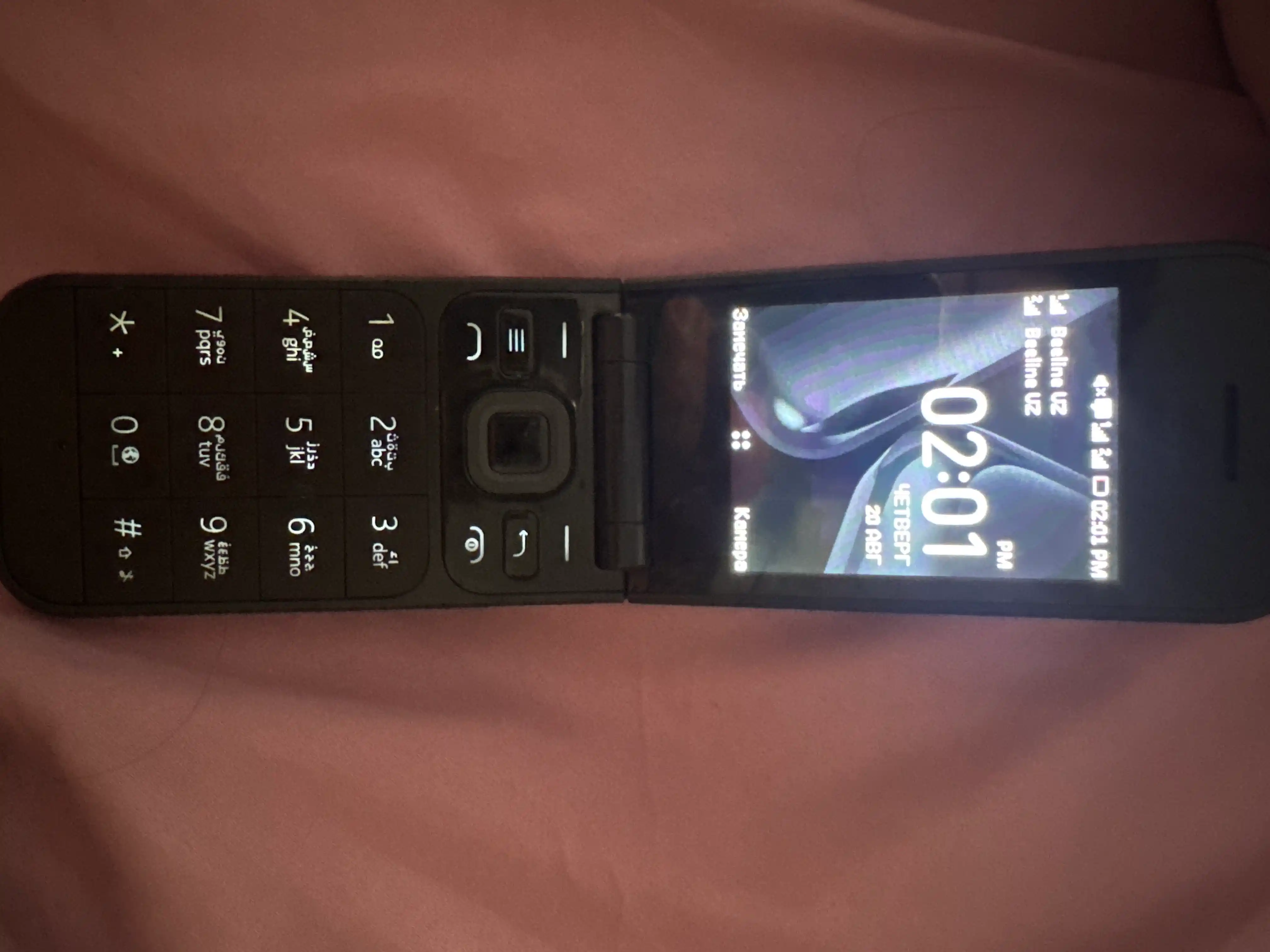 Nokia 2720 Afsonaviy sinalgan legendarniy Brend  endi yana Sotuvda ulgurib qoling 2 ta sim