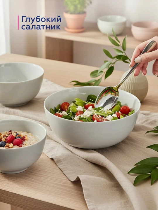 Салатница Luminarc Diwali, 21 см, 2 л