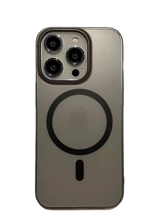 Shaffof mat MagSafe chexol iPhone 17 16 15 14 13 Pro / Air / Pro Max uchun