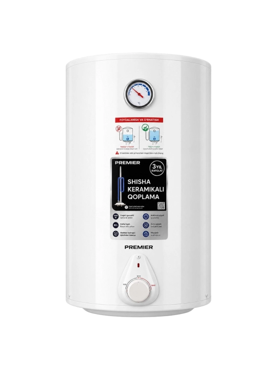 Suv isitgich Premier PRM-80WH01ME, 80 l, 1500 Vt, elektr, vertikal - 