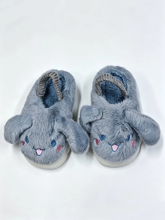 Детские пушистые тапочки Cinnamoroll, милые домашние тапочки для малышей